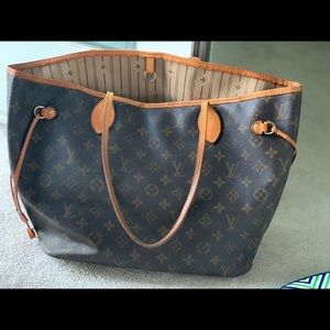 Trade for @holly_jones LV  Neverfull Mono MM